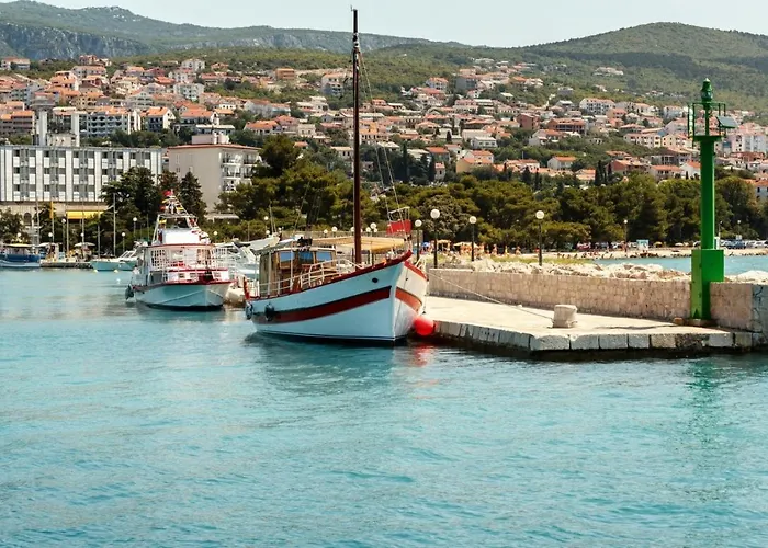 Appartamento In With Sea View, Balcony, Air Conditioning, Wifi 3492-4 Crikvenica